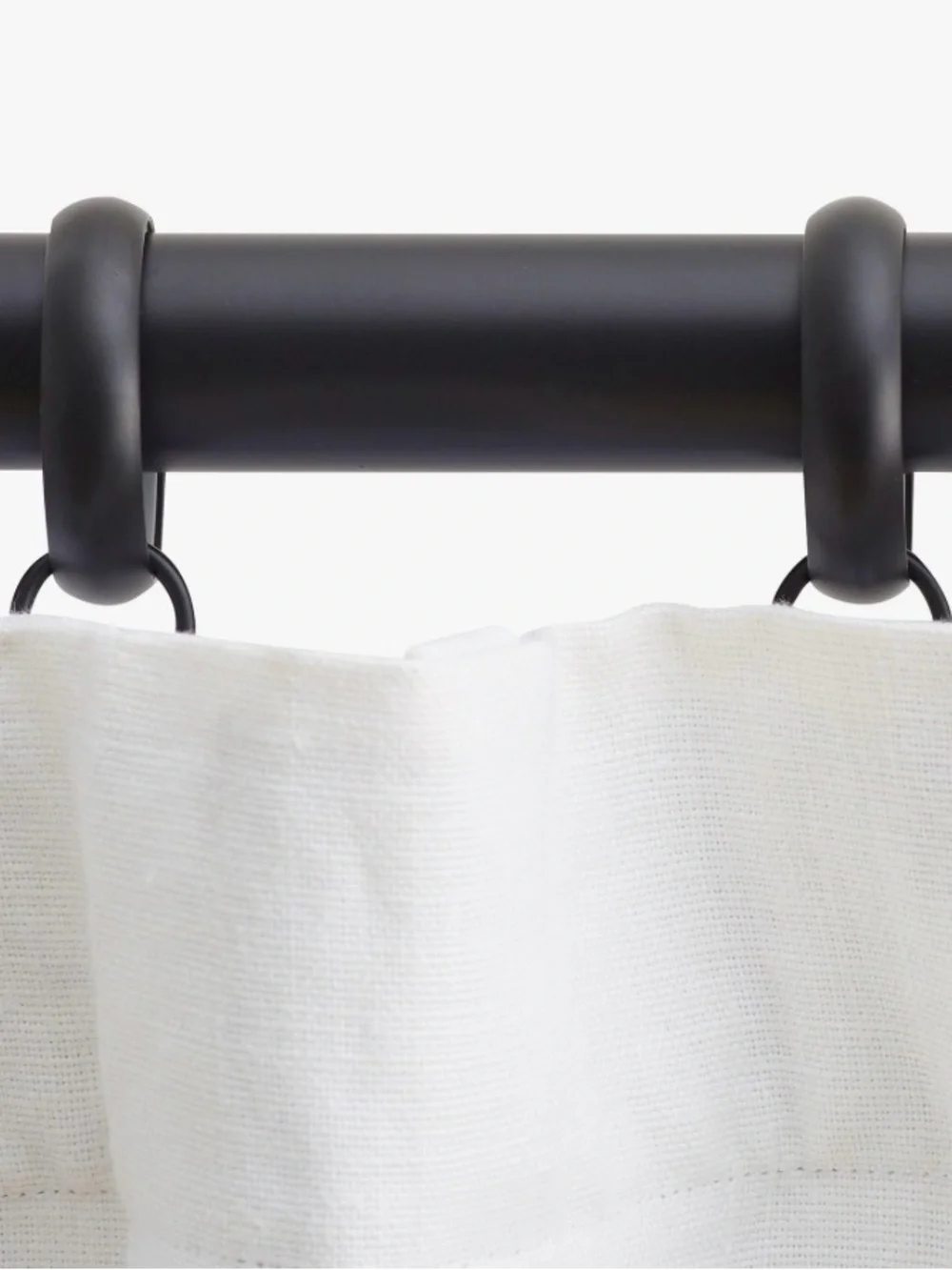 Pottery Barn Quiet-Glide Curtain Rings | Antique Bronze | 4 Sets